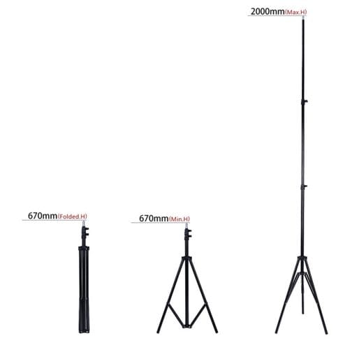 רינג לייט מקצועי 55cm+ חצובה +תיק+מעמד לטלפון - עוצמתי במיוחד