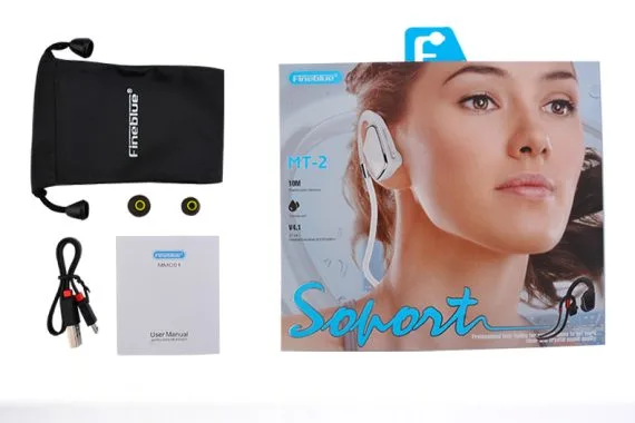 אוזניות בלוטוס לריצה Fineblue MT-2 יבואן רישמי